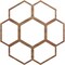 Ekena Millwork Florin Wood Fretwork Pierced Ceiling Medallion, Walnut, 18"OD x 7 5/8"ID x 1/4"T CMWP18X18X0250FOWA - alternate 1